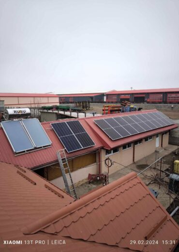 Sistem fotovoltaic Buzau 6kw